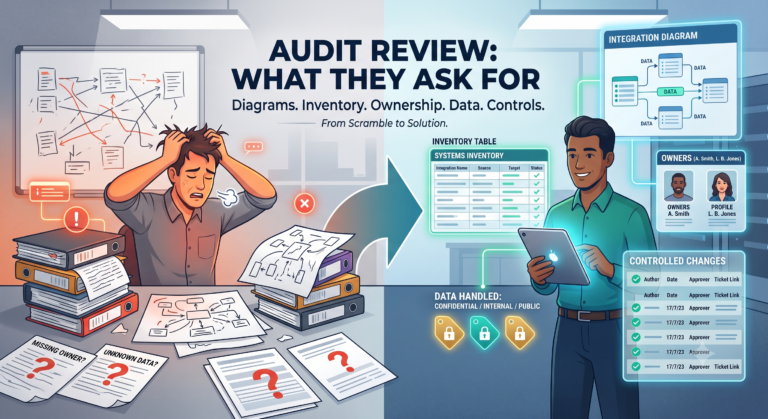 What Auditors Actually Ask For in an Integration Review